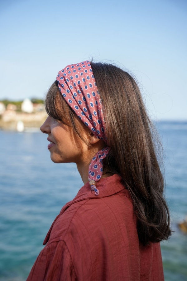Accesorio para el cabello AZALEA Flores rosas Noho - 1 | Bienvenido