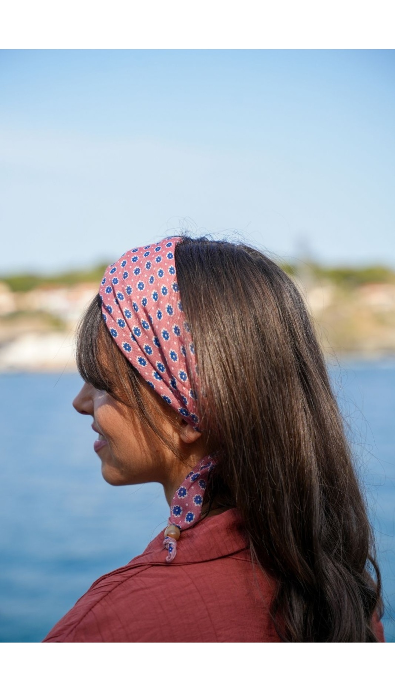 Accessoire Cheveux Fleurs Rose AZALÉE Noho - 2 | Accueil