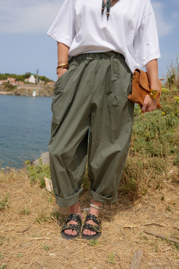Pantalon Kaki BAKER Noho - 1 | Accueil 2