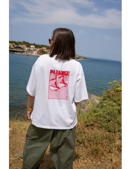 White Skate T-shirt CAKETIN Noho - 1 | Welcome