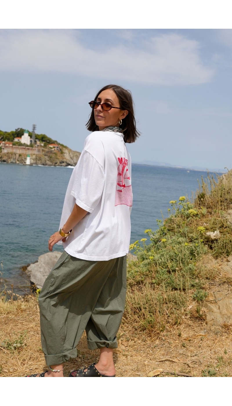White Skate T-shirt CAKETIN Noho - 2 | Welcome