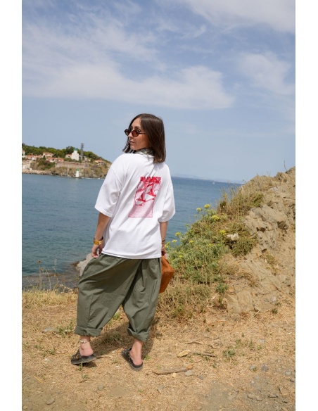 Weißes Skate-T-Shirt CAKETIN Noho - 4 | Willkommen