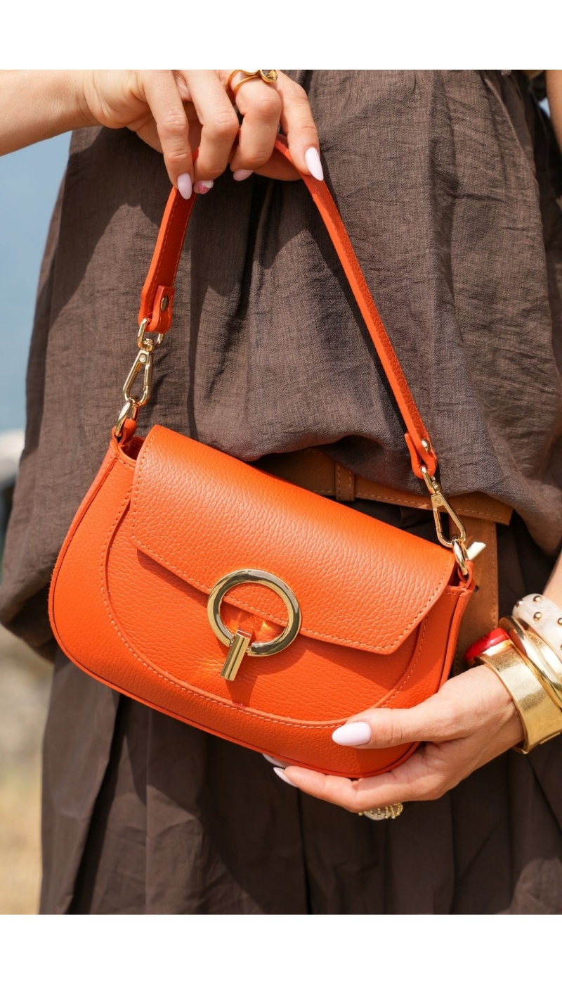 Pochette Orange Doré BELLAGIO Noho - 1 | Accueil