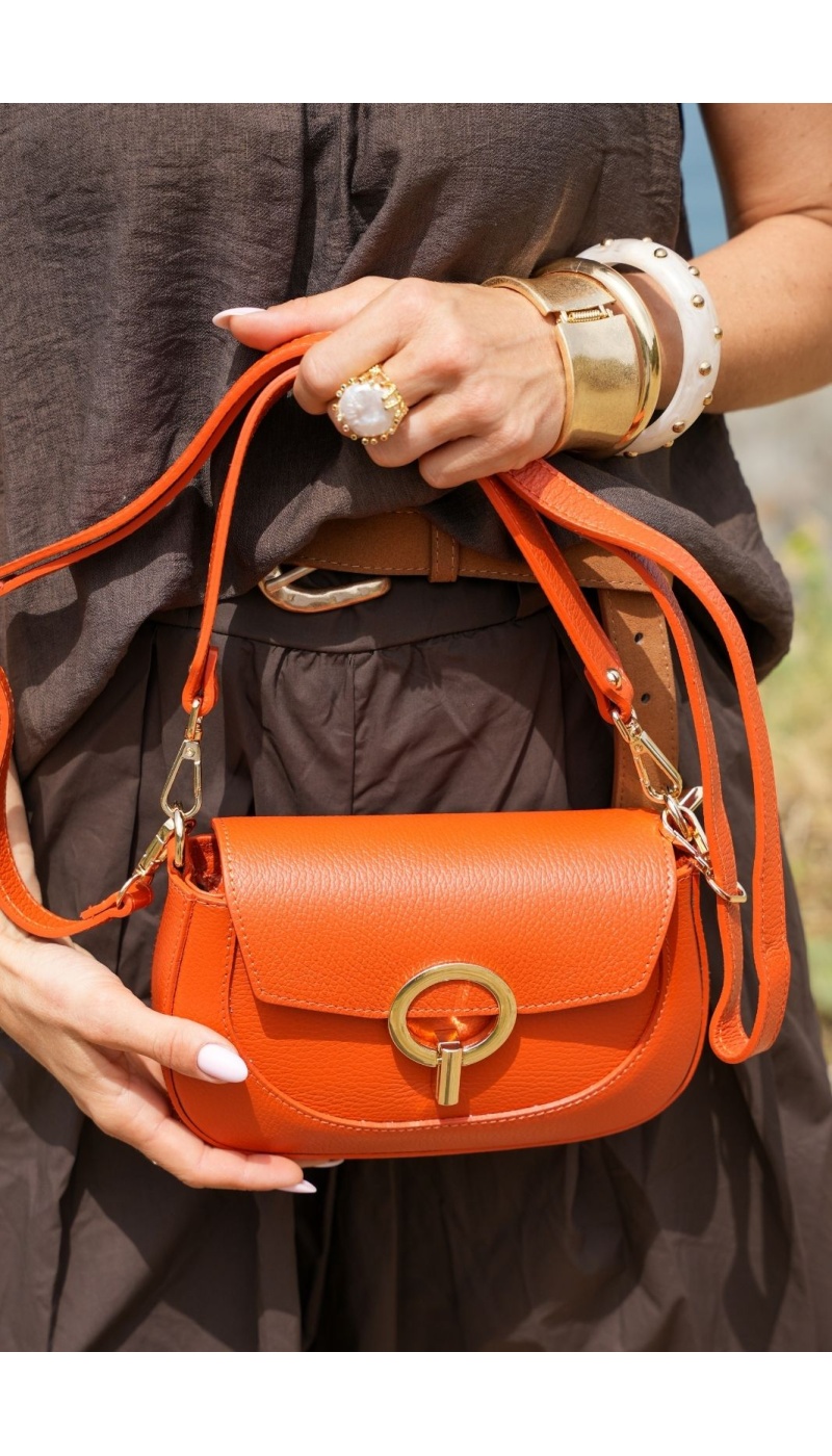 Pochette Orange Doré BELLAGIO Noho - 3 | Accueil