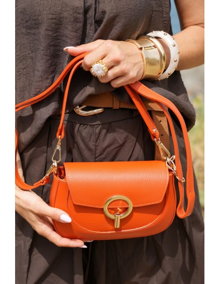 Pochette Orange Doré BELLAGIO Noho - 3 | Accueil