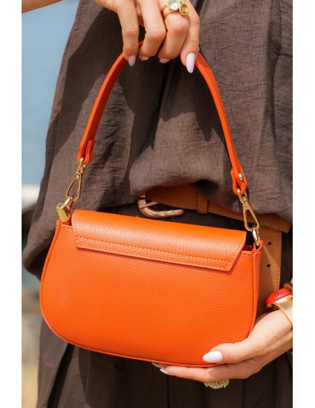 Pochette Orange Doré BELLAGIO Noho - 2 | Accueil