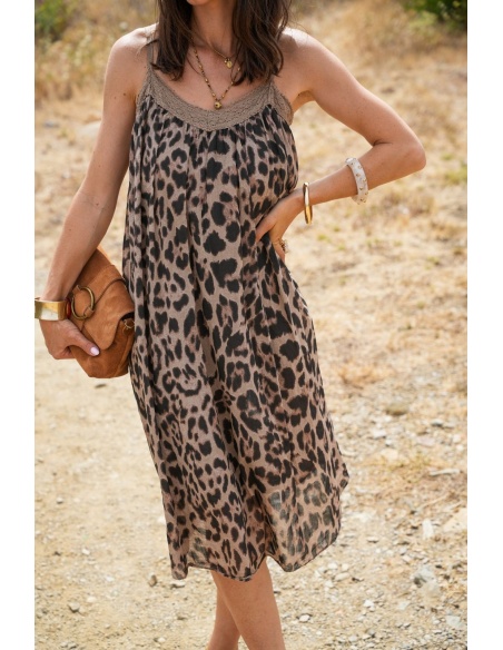 ROBES FEMME LEOPAR BEIGE E26 Noho - 2 | Bem-vindo