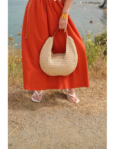 SAC FEMME RAFIA NATURE E26 Noho - 3 | Welcome