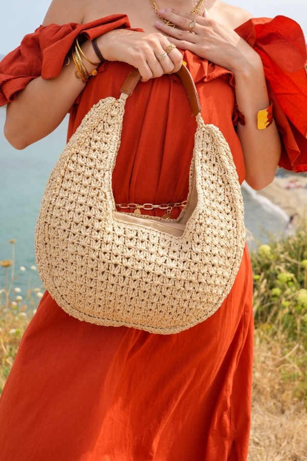 SAC FEMME RAFIA NATURE E26 Noho - 1 | Welcome