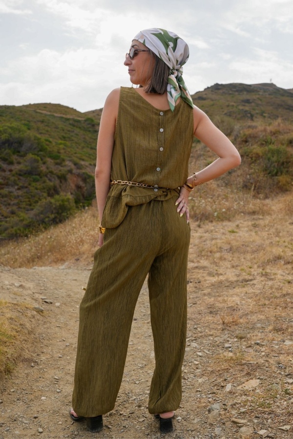 PANTALON FEMME VERT E26 Noho - 1 | Bem-vindo 2