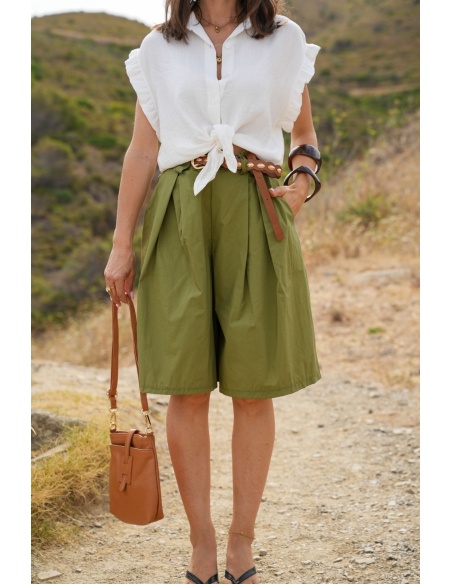 SHORTS FEMME CEINTU VERT E26 Noho - 2 | Bem-vindo