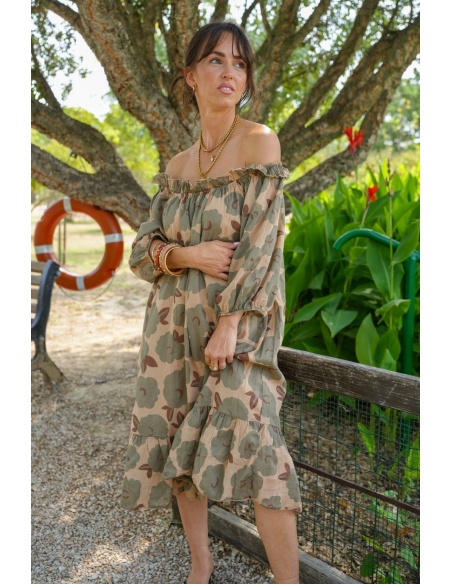 ROBES FEMME KAKI H26 Noho - 1 | Bienvenido