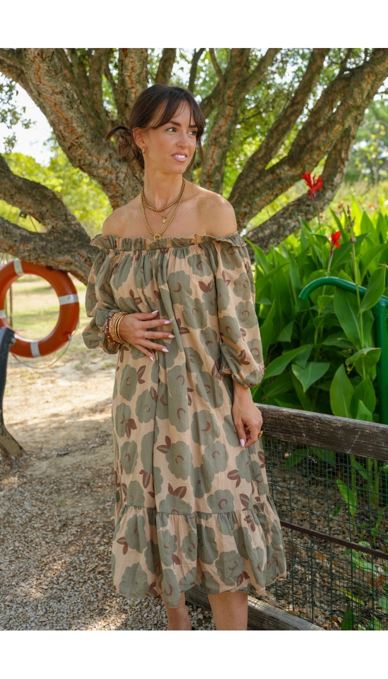 ROBES FEMME KAKI H26 Noho - 2 | Bienvenido