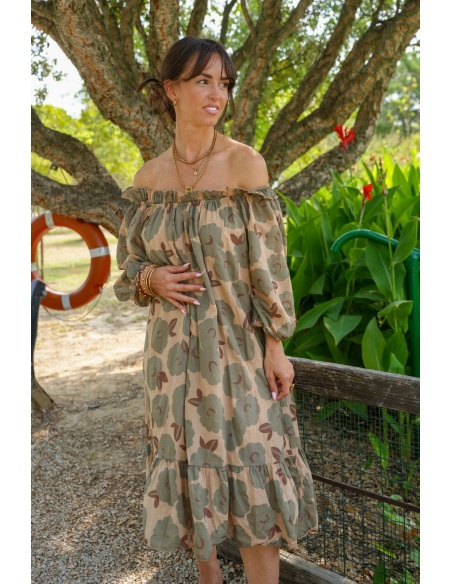 ROBES FEMME KAKI H26 Noho - 2 | Bienvenido