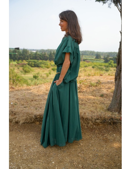 JUPES FEMME LONGUE VERT H26 Noho - 3 | Bienvenido