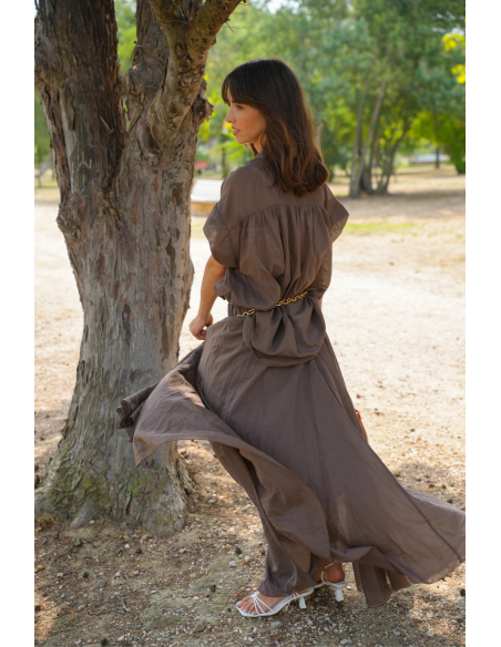 JUPES FEMME LONGUE MARRON H26 Johanna - 5 | Benvenuto