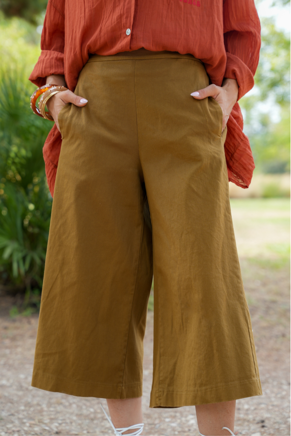 JUPES FEMME CULOTT OCRE H26 Johanna - 1 | Willkommen