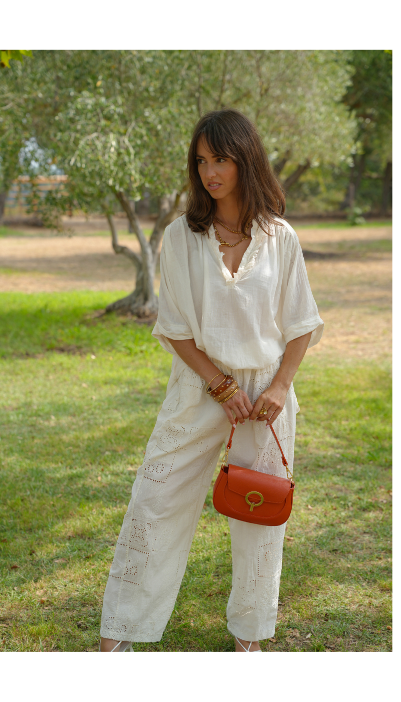 BLOUSE BLANC E26 - 2 | Benvenuto