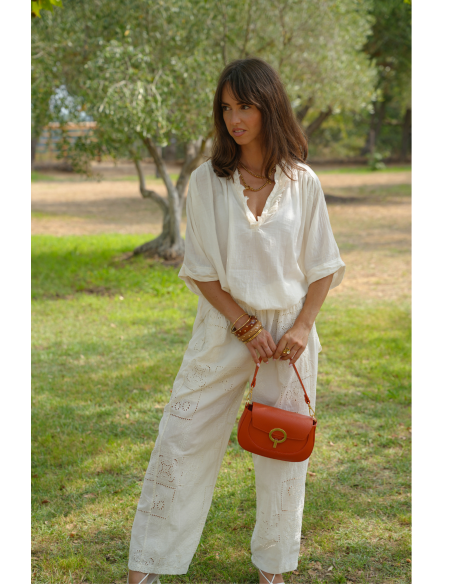 BLOUSE BLANC E26 - 2 | Benvenuto
