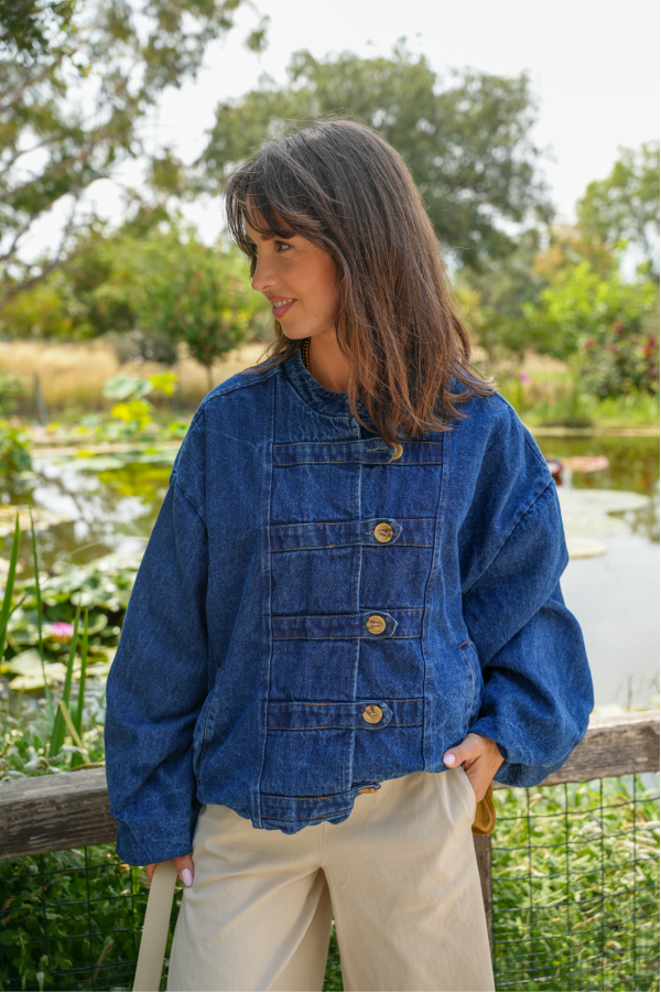 VESTES FEMME BOUTON JEAN H26 Johanna - 1 | Bem-vindo 2
