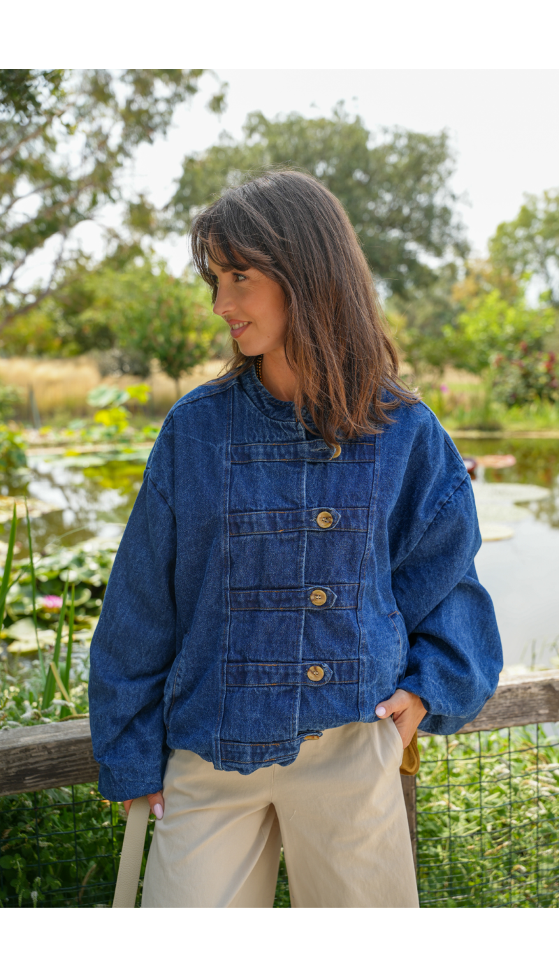 VESTES FEMME BOUTON JEAN H26 Johanna - 2 | Bem-vindo