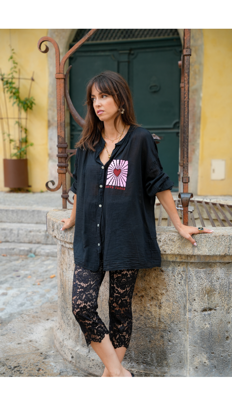 LEGGING FEMME DENTEL NOIR H26 - 3 | Benvenuto