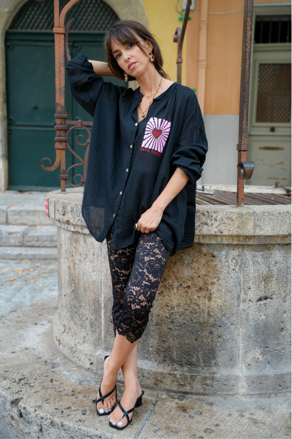 LEGGING FEMME DENTEL NOIR H26 - 1 | Willkommen