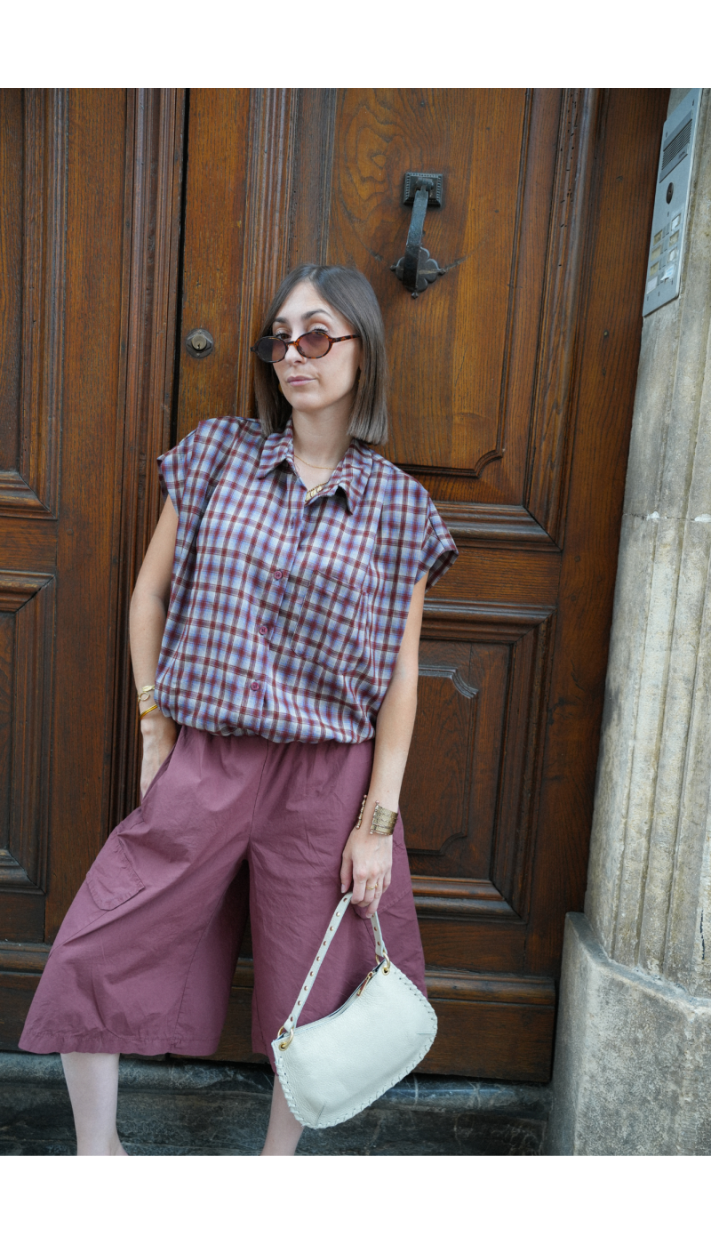 CHEMISIER CARREA CHOCO H26 - 1 | Benvenuto