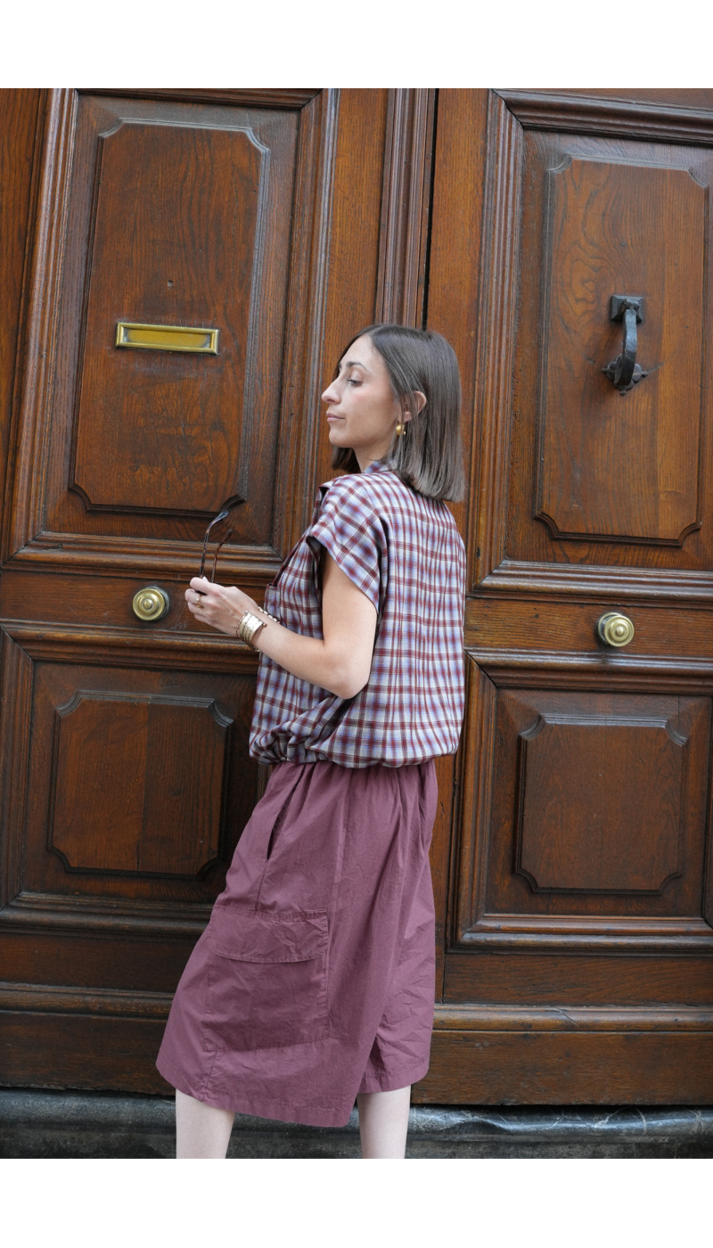 CHEMISIER CARREA CHOCO H26 - 4 | Benvenuto