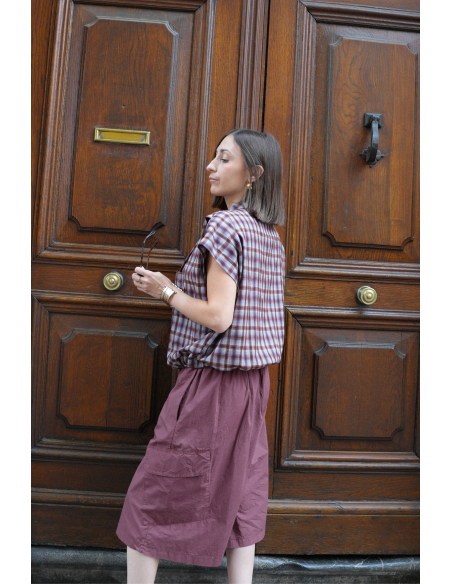 CHEMISIER CARREA CHOCO H26 - 4 | Benvenuto