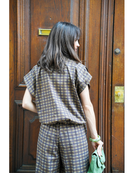 TOP FEMME MARRON H26 - 3 | Benvenuto