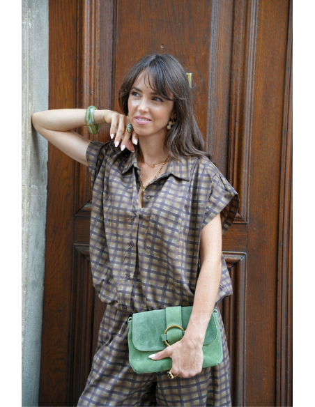 TOP FEMME MARRON H26 - 1 | Benvenuto