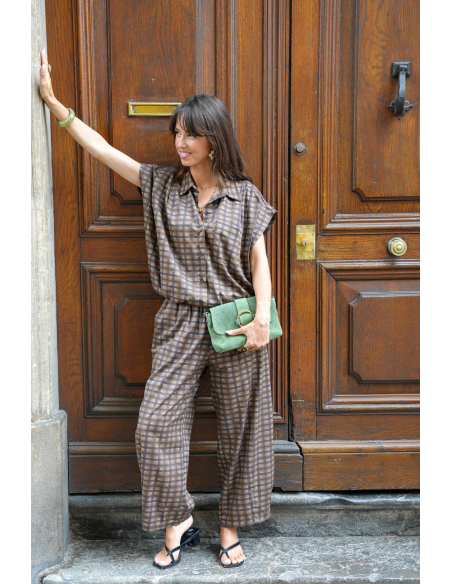 TOP FEMME MARRON H26 - 2 | Benvenuto