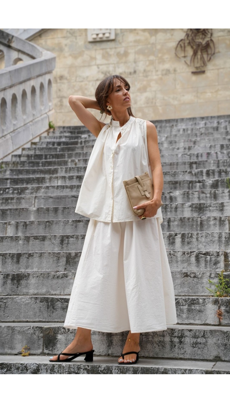 JUPES FEMME ECRU H26 Johanna - 1 | DONNE