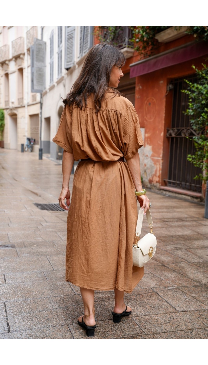 ROBES FEMME CHEMIS CAMEL H26 Johanna - 3 | Benvenuto