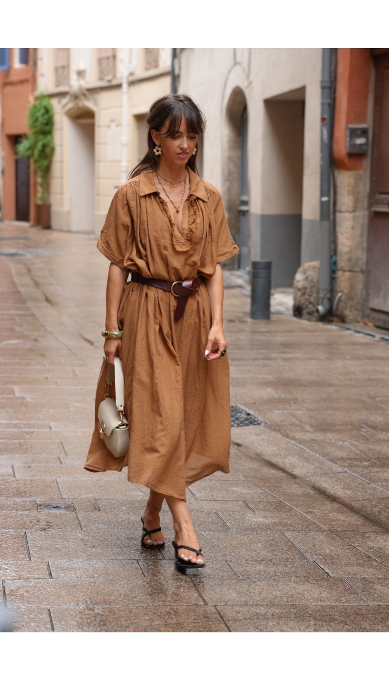 ROBES FEMME CHEMIS CAMEL H26 Johanna - 1 | Benvenuto