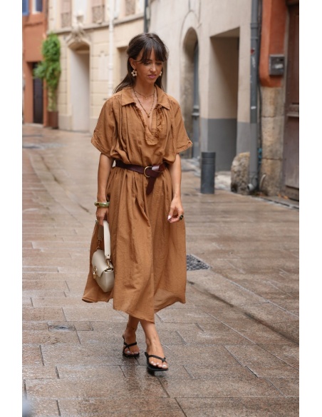 ROBES FEMME CHEMIS CAMEL H26 Johanna - 1 | Benvenuto
