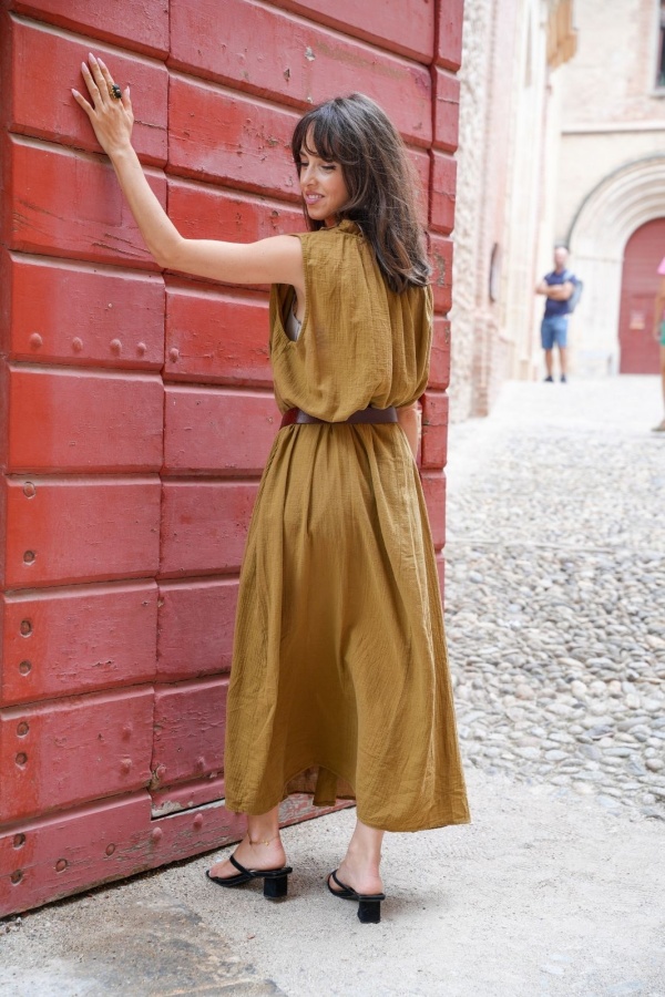 ROBES FEMME SANSM CAMEL H26 Johanna - 2 | Benvenuto