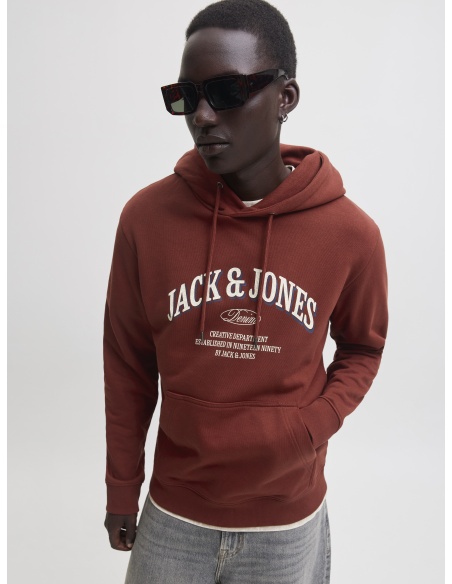 SWEAT FIRED BRICK PER Jack&Jones - 3 | TOP