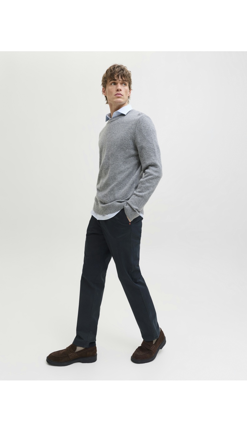 Chino Dark Navy JPSTOLLIE Longueur 32 Jack&Jones - 1 | HOMMES