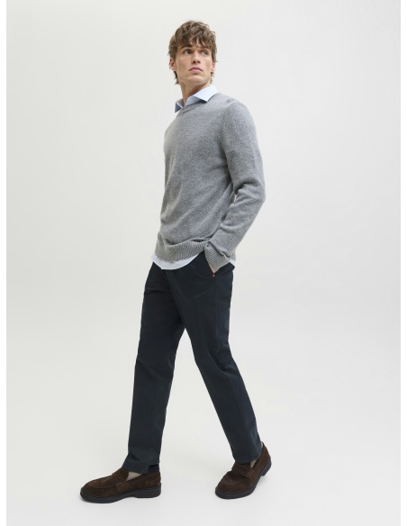 Chino Dark Navy JPSTOLLIE Longueur 32 Jack&Jones - 1 | HOMMES