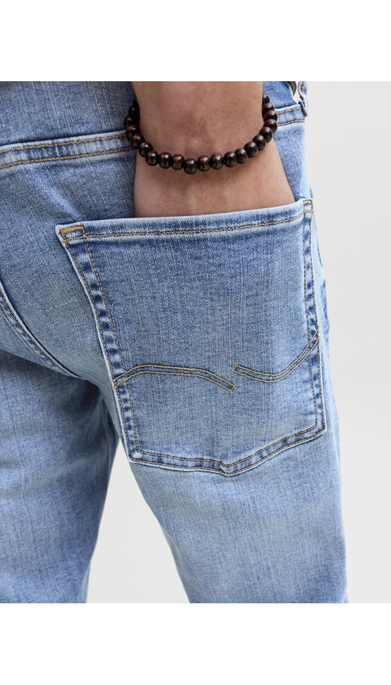Jean Blue Denim JJIMIKE Longueur 32 Jack&Jones - 6 | HOMMES