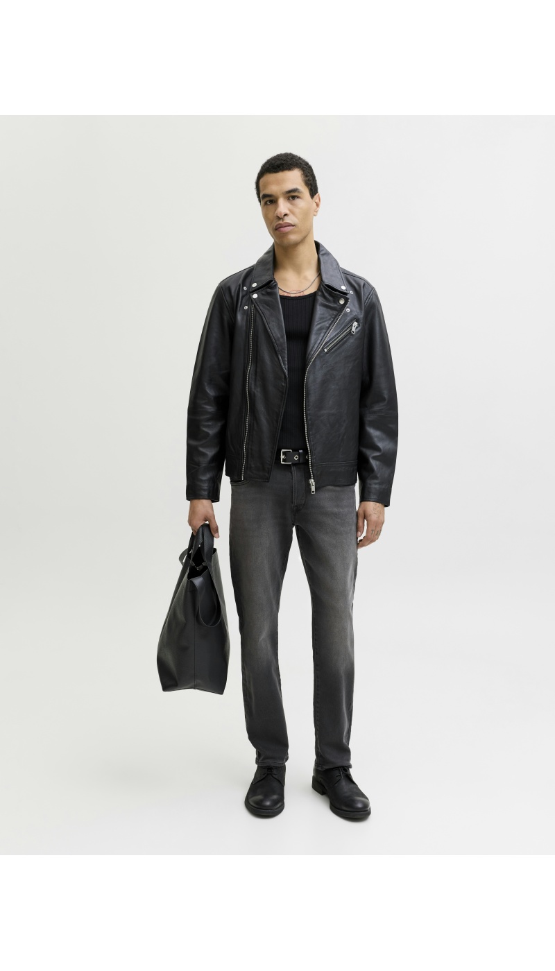 Jean Black Denim JJIMIKE Longueur 34 Jack&Jones - 1 | HOMMES