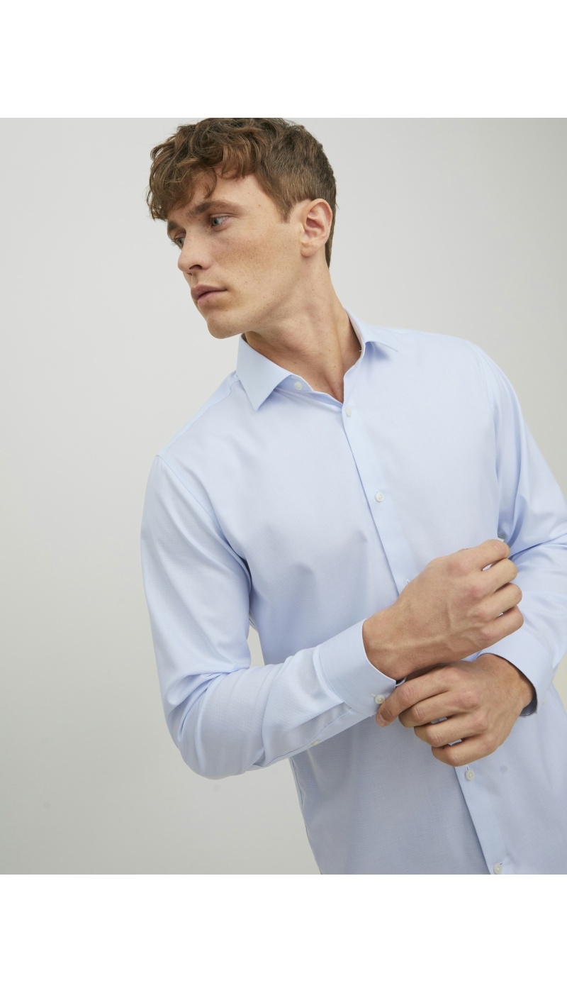 Kaschmirblaues Hemd JPRBLAPARKER Jack&Jones - 4 | TOPS