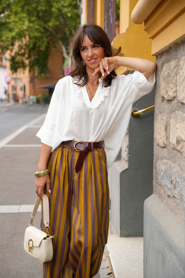 BLOUSE BLANC E26 - 1 | Welcome