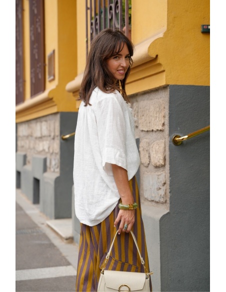 BLOUSE BLANC E26 - 6 | Benvenuto