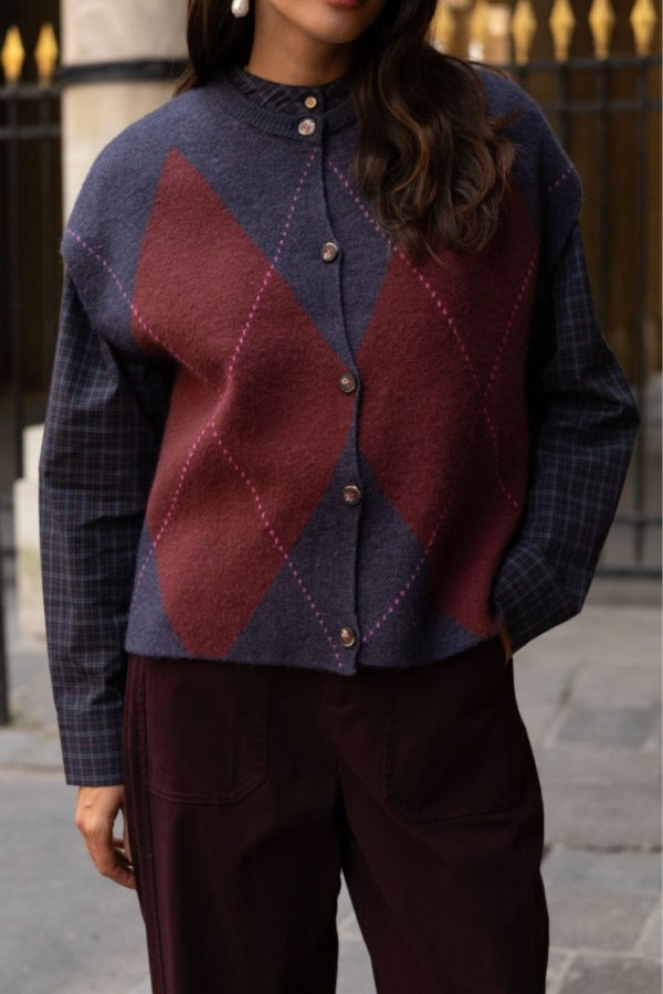 GILET FEMME BORDEA MARINE H26 Noho - 1 | Welcome