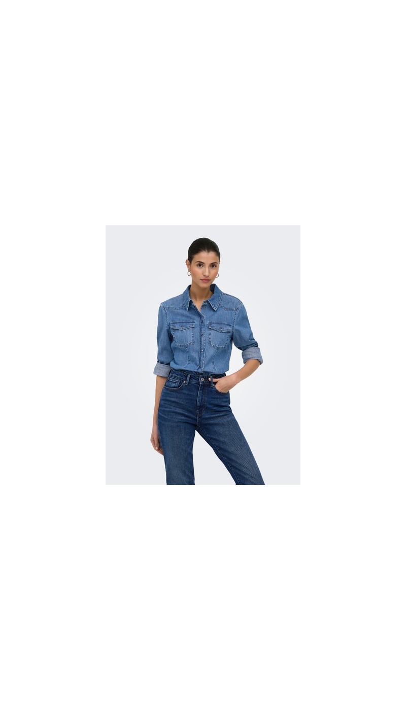 CHEMISES ML MEDIUM BLUE H26 ONLY - 1 | Welcome