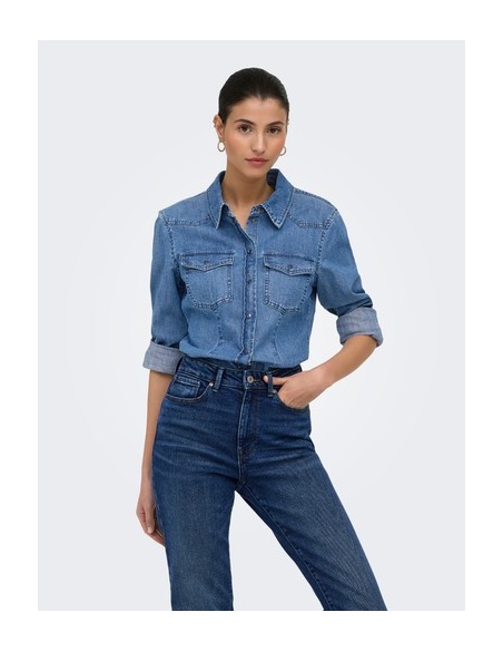 CHEMISES ML MEDIUM BLUE H26 ONLY - 1 | Welcome