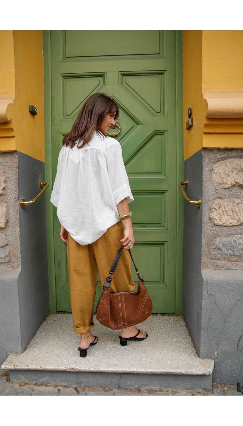 johanna toutoun CAMEL PANTALON FEMME Johanna - 1 | Benvenuto